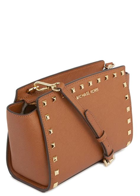 michael kors tanleather bag|Michael Kors ladies bag.